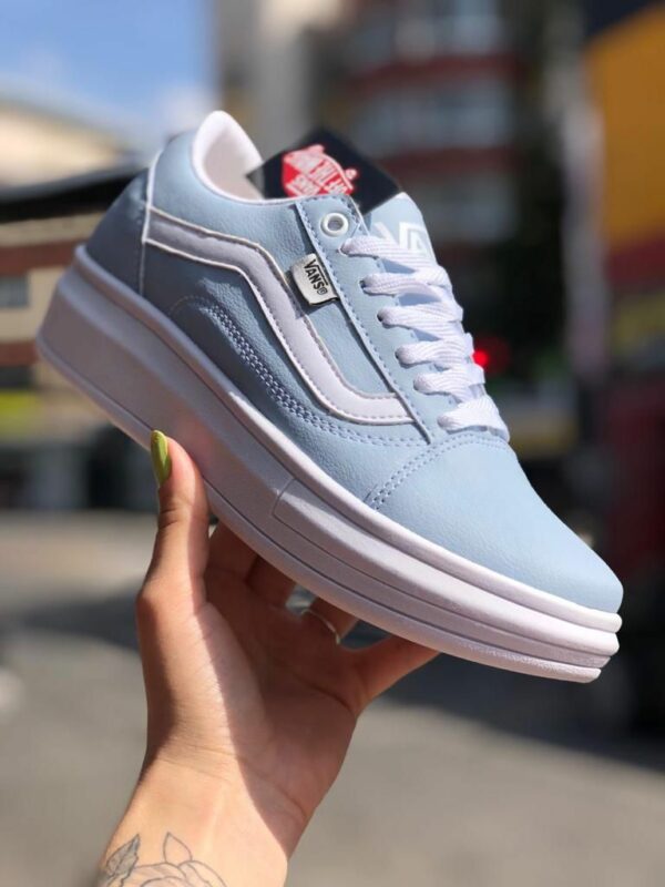 Vans clearance azul bebe